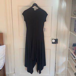Black sleeveless summer dress ( long)